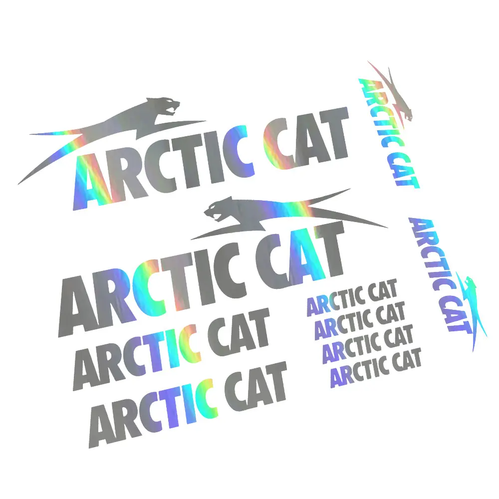 Наклейки и графика для снегоходов Arctic Cat, комплект для тюнинга квадроциклов
