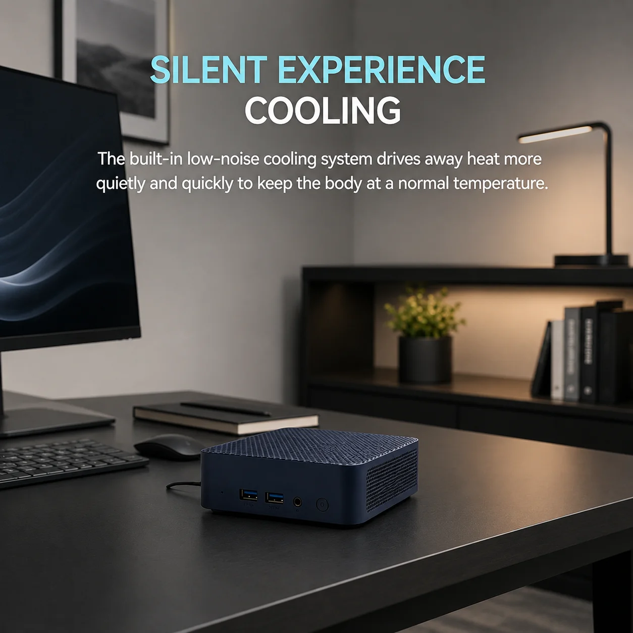 Intel Core N95 1TB Mini PC 16GB DDR4 M2 NVMe SSD Triple 4K Silent Cooling WiFi6 Office Home Desktop Computer 2026