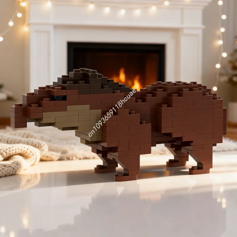 

176 шт. MOC Lowland Tapir модель строительные блоки сборка DIY архитектура креативные рождественские подарки образовательный кирпич идея детской игрушки