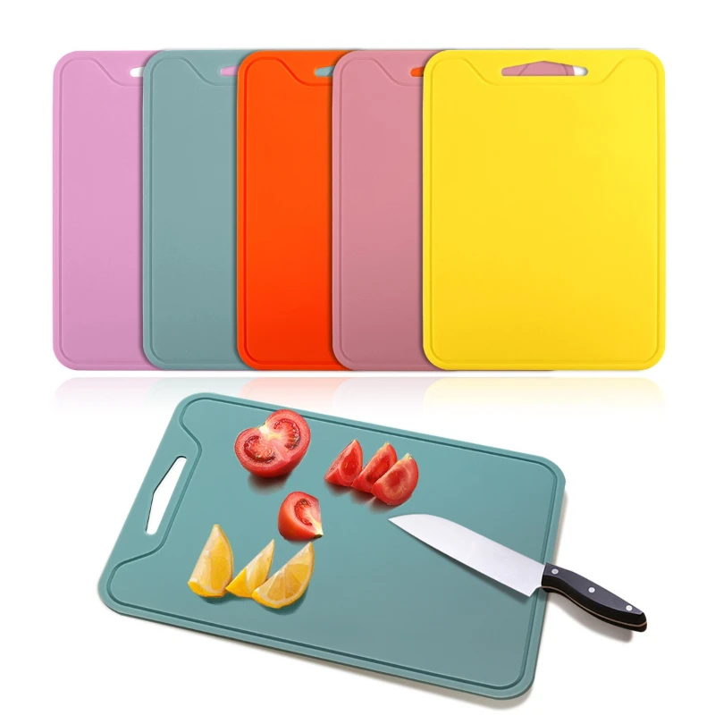 

Silicone Cutting Board Moisture-proof Kitchen Chopping Boards Non-Slip Cutting Mat for Meat and Vegetable Dishwasher Safe