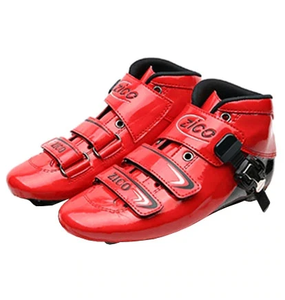 good price carbon fiber roller racing speed skates shoe for adult