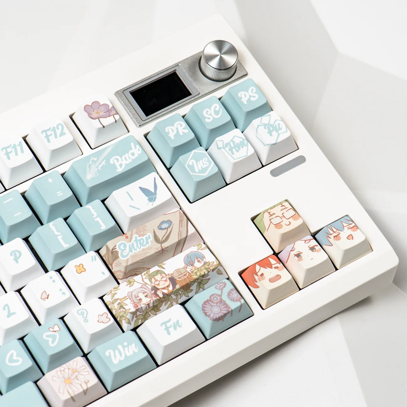 

Frieren: Колпачки для клавиш Beyond Journey's End с аниме-тиконием MDA FOA XOA Cherry Profile | 140-клавишные механические колпачки для клавиш с перекрестным переключателем