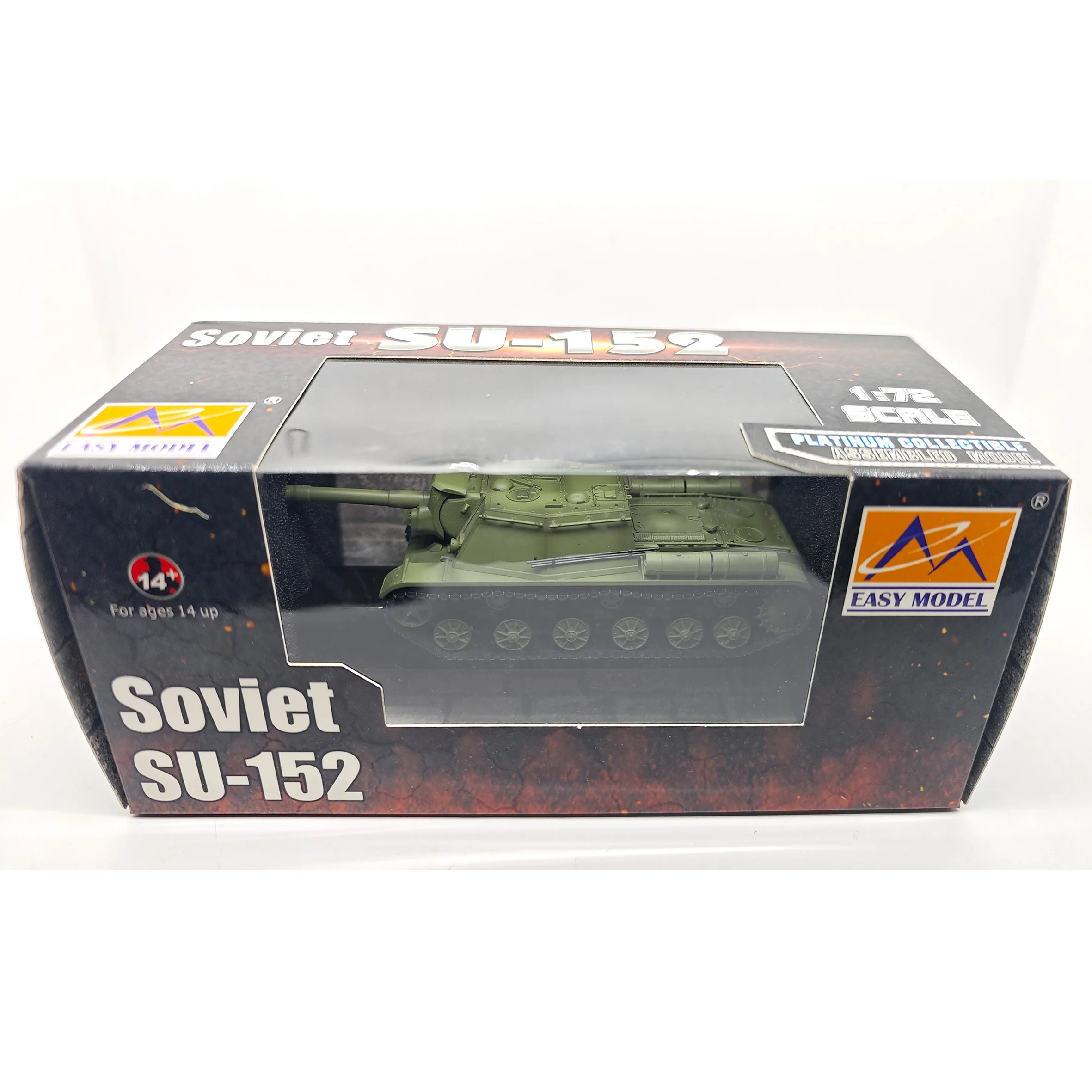 Spot 35135 1/72 WW2 Soviet SU-152 Tank Model Static Finished Model (out of print)