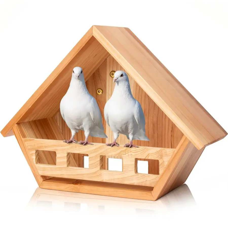 

Гнездовой ящик для голубей Cedar Mourning Dove, домики для уличных голубей и других мелких птиц
