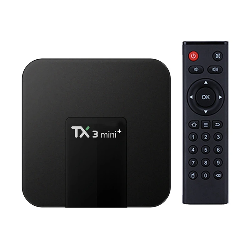 AU61-TX3 Mini+ TV Box S905W2 4G/32G Dual Band 2.4Ghz&5Ghz Wi-Fi & Bluetooth BT Set Top Box