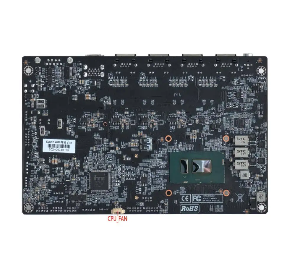 Hot Sale Industrial Mainboard M690PE 4K VGA USB Motherboard Support  Celeron or Core CPU for Commercial Display