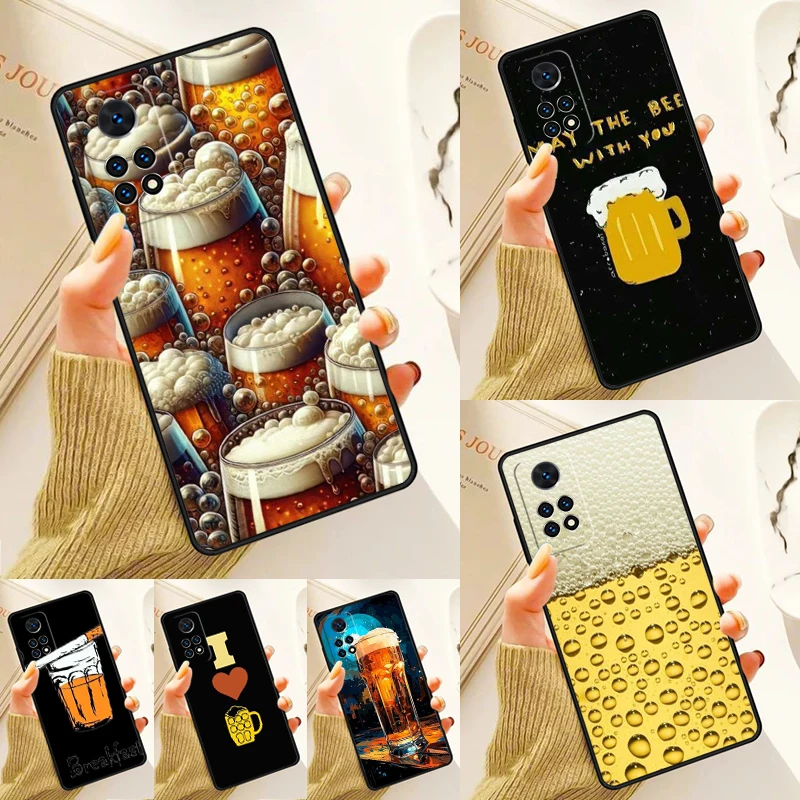 World Beers Alcohol Summer Bubble Case For Samsung Galaxy S24 Plus S23 S20 S21FE Lite S22 Ultra Note 20 S8 S9 S10 Phone Coque