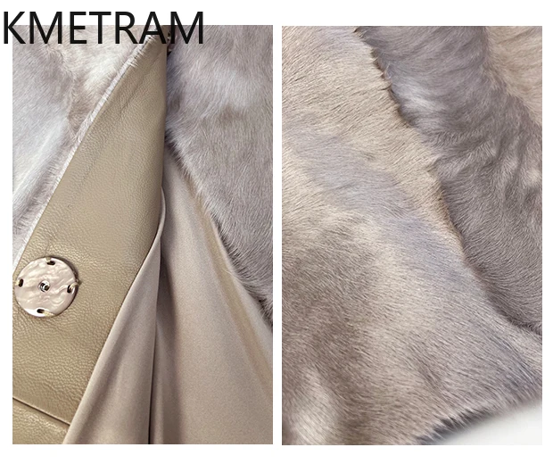 Naturalna kurtka z owczej wełny Xiaohu, dwustronna, damska, lekka, średniej długości, prawdziwe futro, zimowa odzież damska 2025 шуба