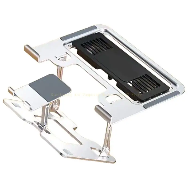 Ergonomic Adjustable Laptop Cooling Stand For Phone Laptop Desktop Holder
