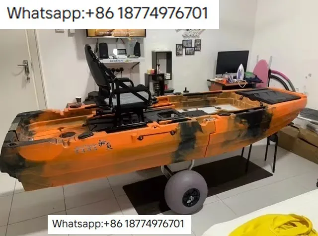 Outdoors Single Person Pedal Ski HDPE Ka 2.9m for Water Sports Surfing & Fishing 3-Year Warranty