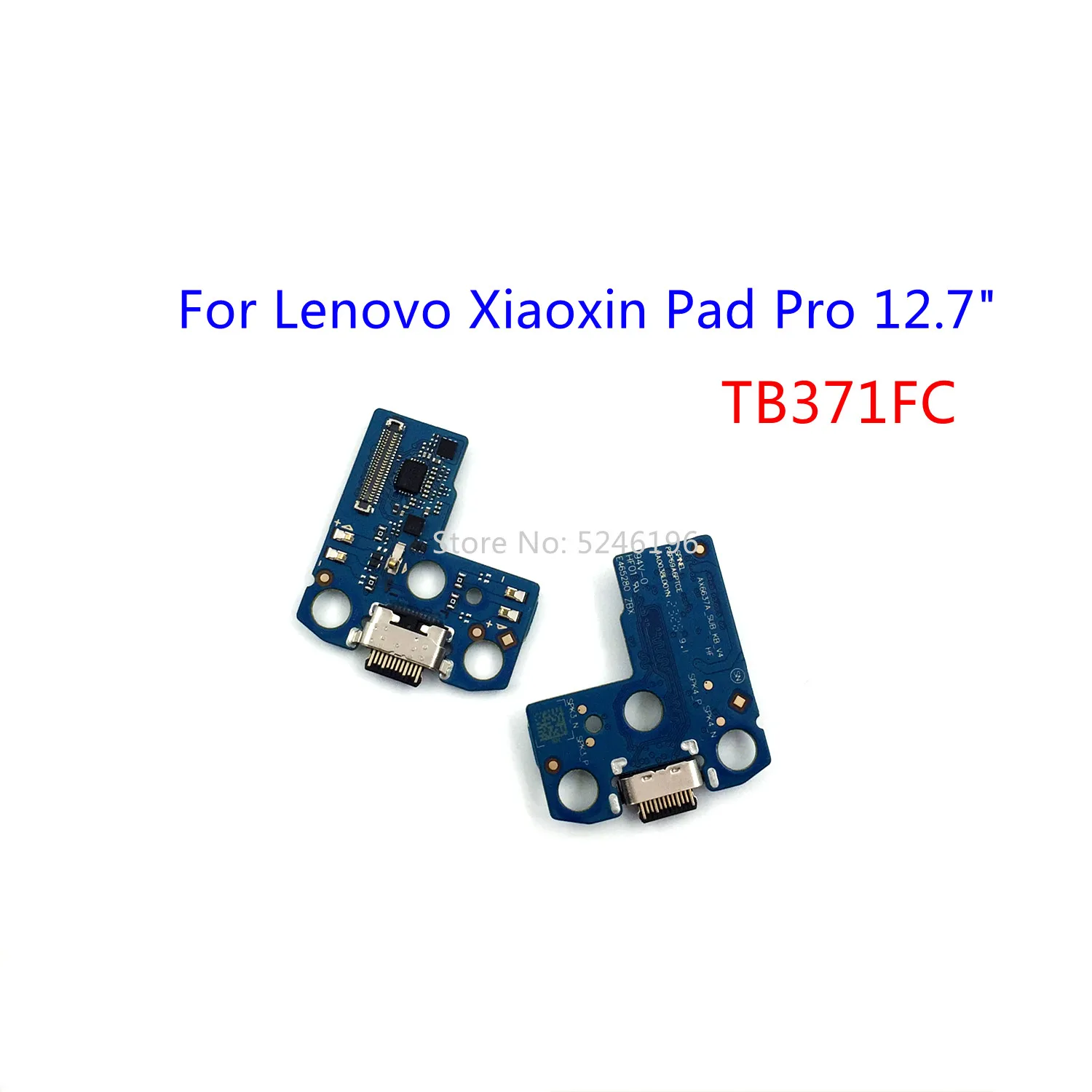 1pcs USB Charging Port Charger Base Connector For For Lenovo Xiaoxin Pad Pro 12.7