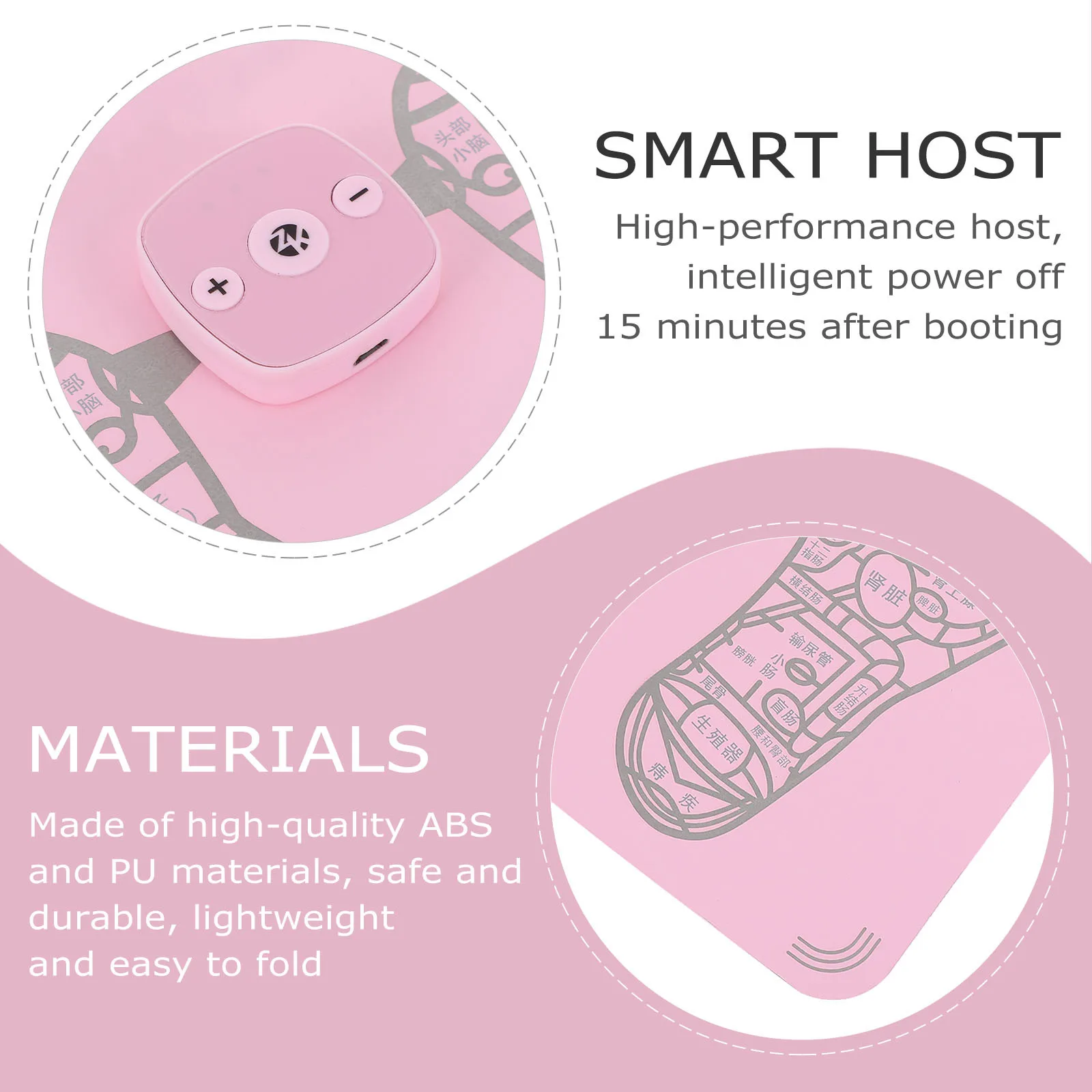 

1Pcs Foot Sole Massager USB Charging Microcurrent Foot Massage Cushion Electric Physiotherapy Massager for Blood Circulation