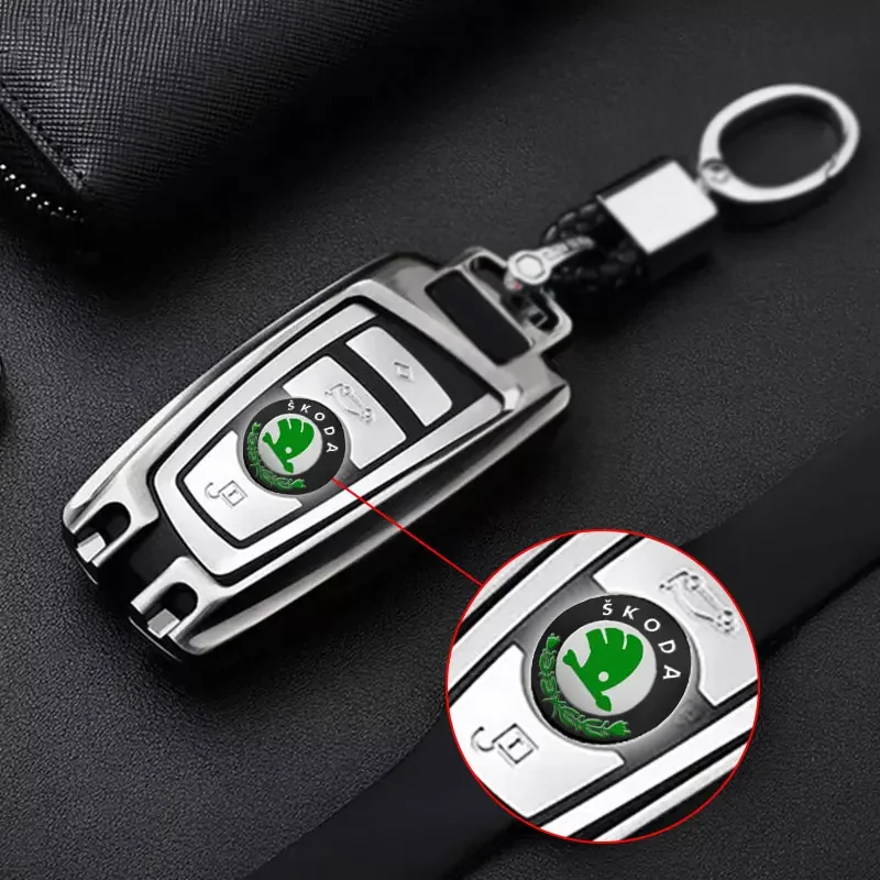 

Car Sticker 2025 New 10pcs Car Interior Modification Key Car Label Decoration Stickers For Skoda Octavia A2 A5 A7 Fabia Rapid Su