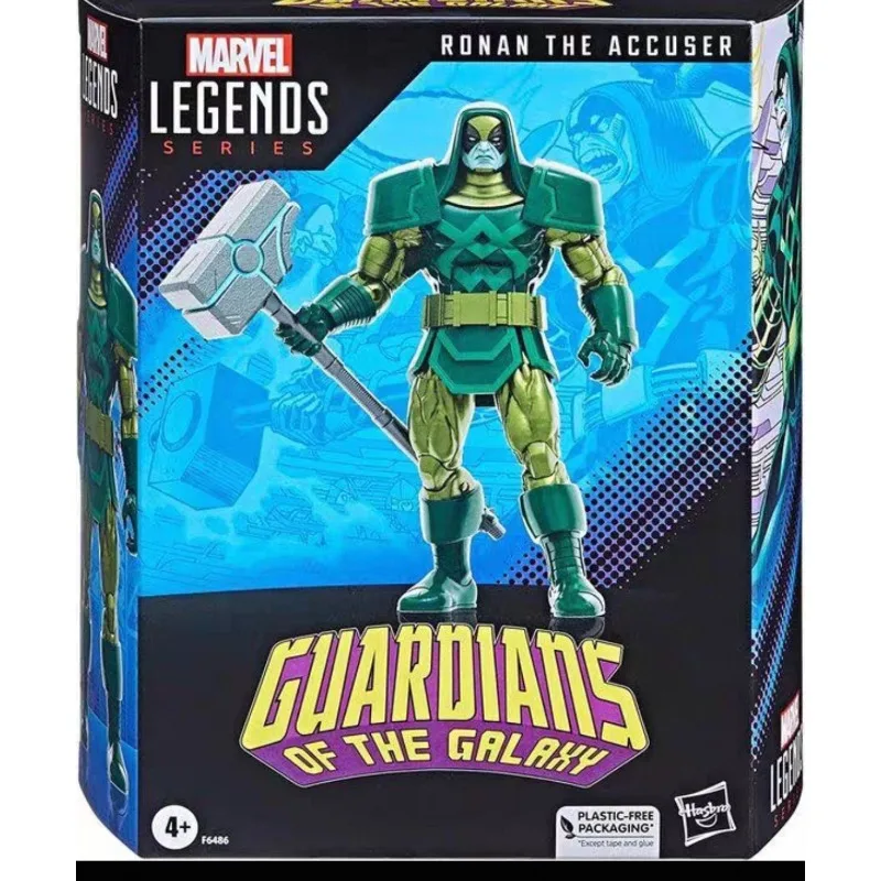 Novo original hasbro marvel legends ronan figura de ação modelo brinquedos