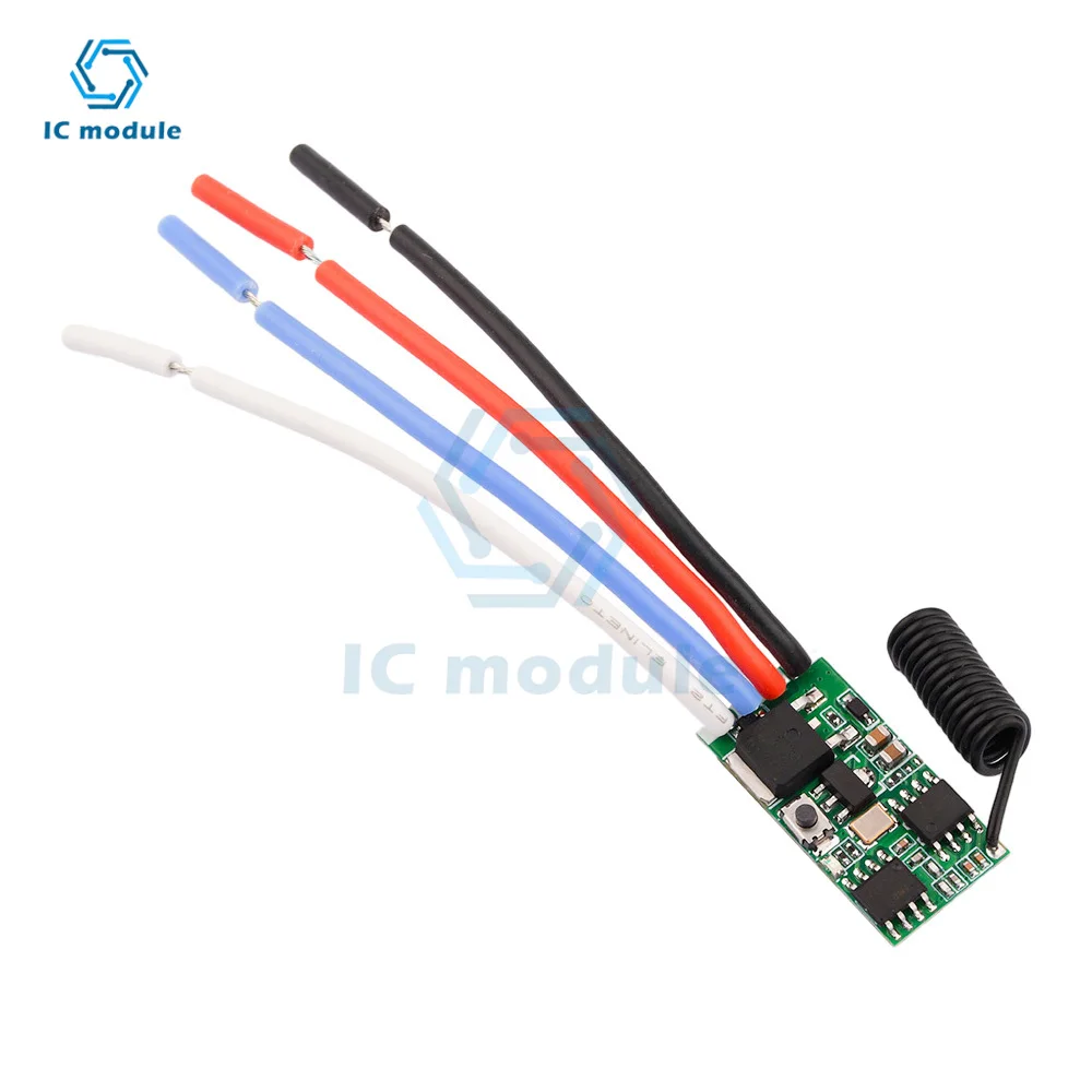 DC3.7V-24V 5A Wireless Remote Control Dc Motor Speed Controller Led Light PWM Speed Regulation Dimming Module