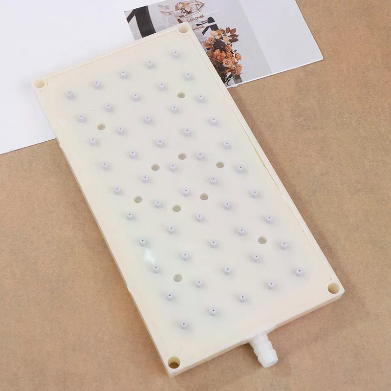 

9 см АБС 22x10. Прямоугольная душевая лейка 10 мм с интерфейсом для подключения, 5*10 отверстий, верхний распылитель, аксессуары для душа