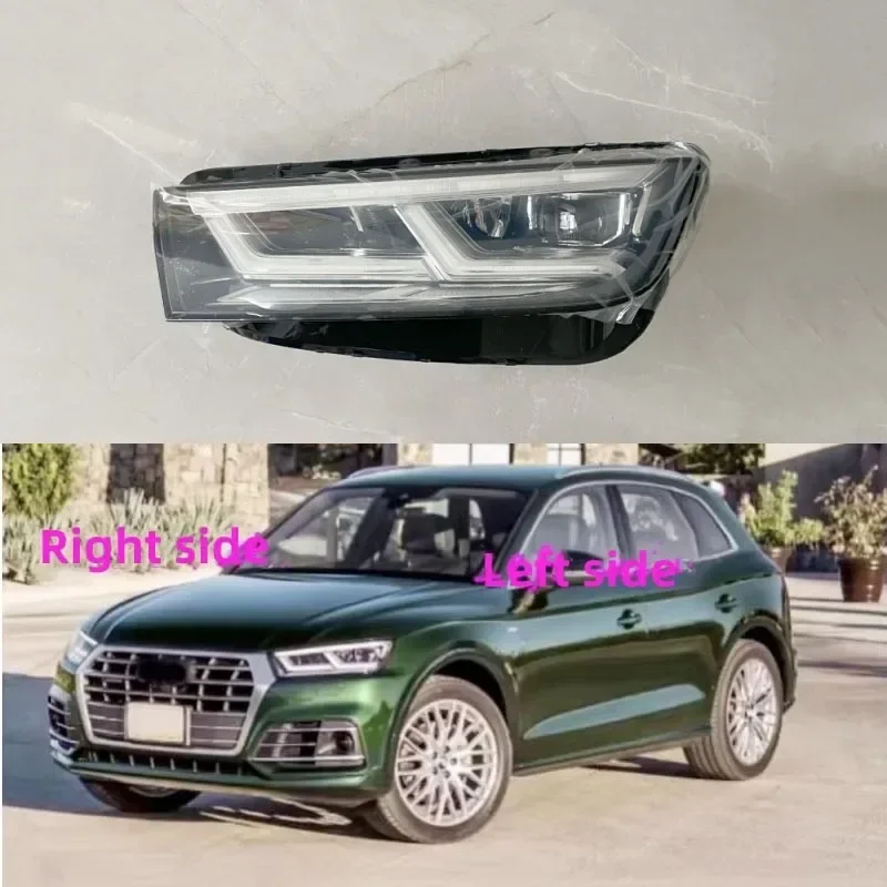 For AUDI Q5 2018 2019 2020 Xenon LED Headlight Assembly Front Headlight Half Assembly Low High Beam Headlights Assembly