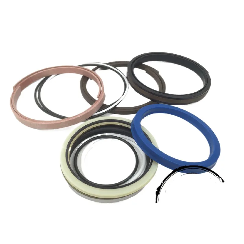 For Kobelco SK130-8/SK140-8 Big Arm Middle Arm Bucket Arm Oil Cylinder Oil Seal Repair Kit Excavator Accessories