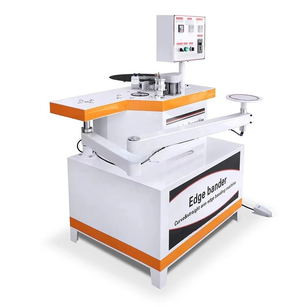 Manual Edge Bander Machine Double Sided Glue Cover Wood Portable Edge Banding Machinery