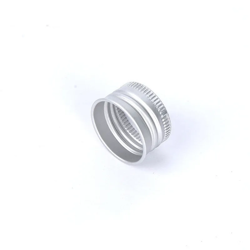 100PCS 18/410 20/410 24/410 28/410 Aluminium Lid/Aluminum Ropp Threaded Cap Gold Silver Screw Lids for Bottle Cosmetic Container