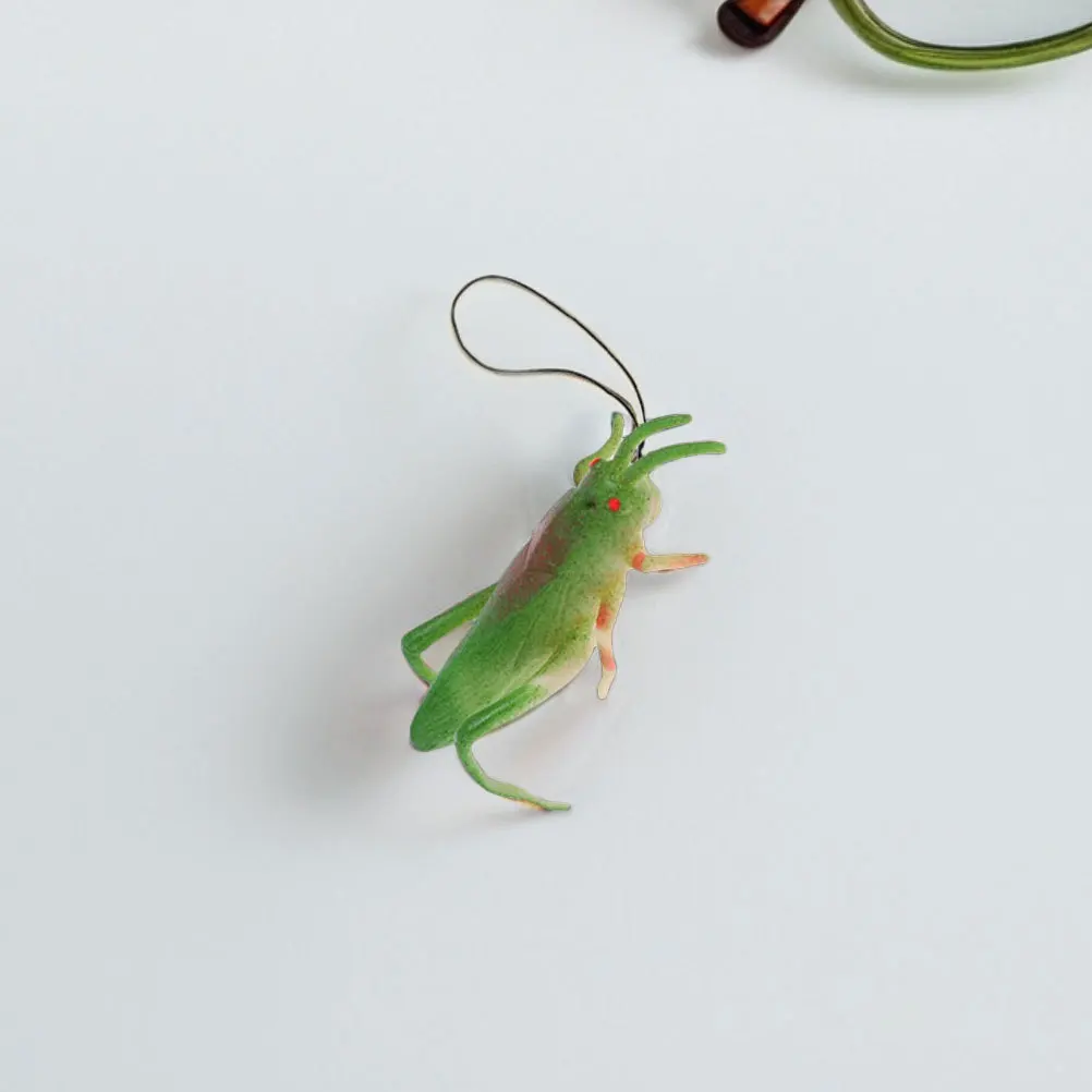 

20 Pcs Simulation Insect Toys Grasshoppers Figures Figurine Children Animal Tpr Green Plastic Bugs