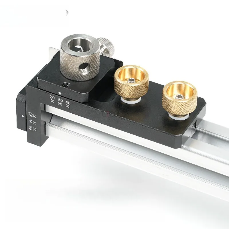 

Aluminum Profile Track Drill Guide Punch Locator Drilling Jig Tapping and Drilling Auxiliary Tool for 20/30/40 Aluminum Profiles
