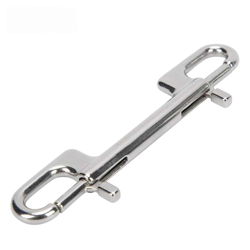 High Quality 316 Stainless Steel Hooks Super Durable Diving Rope Spring Buckle Pet Leash Accessories