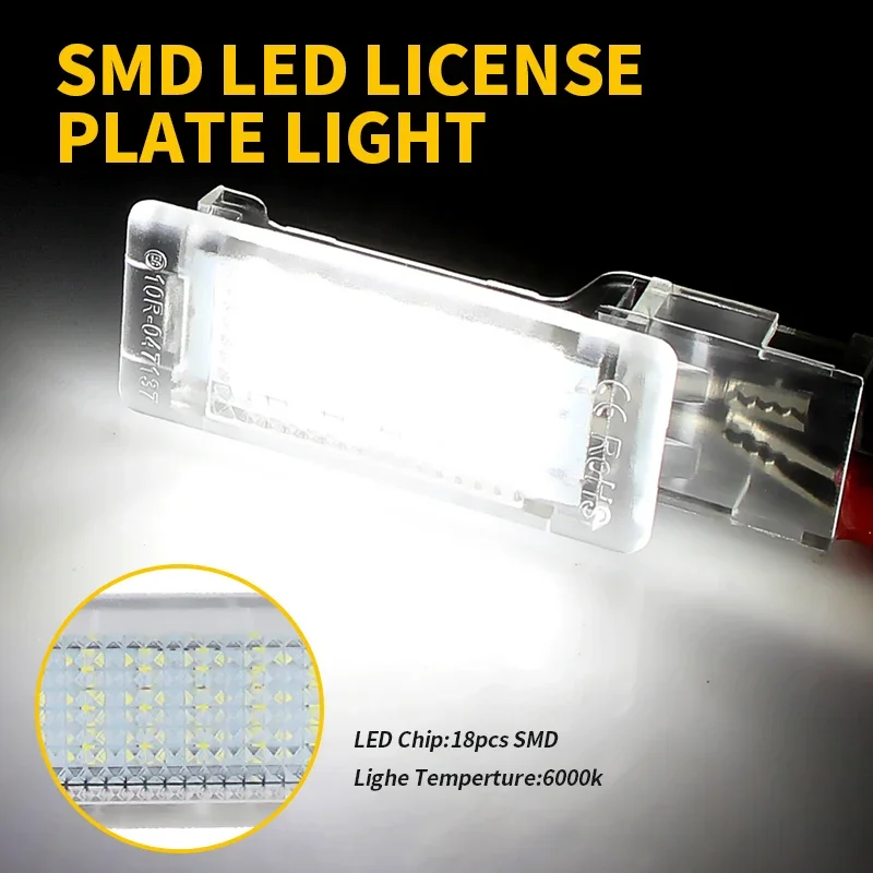 2pcs For VW Polo 2010 2011 2012 2013-2017,Passat 2011 2012 2013 2014 2015 2016-2017 LED Trunk Light Luggage Compartment Lamps