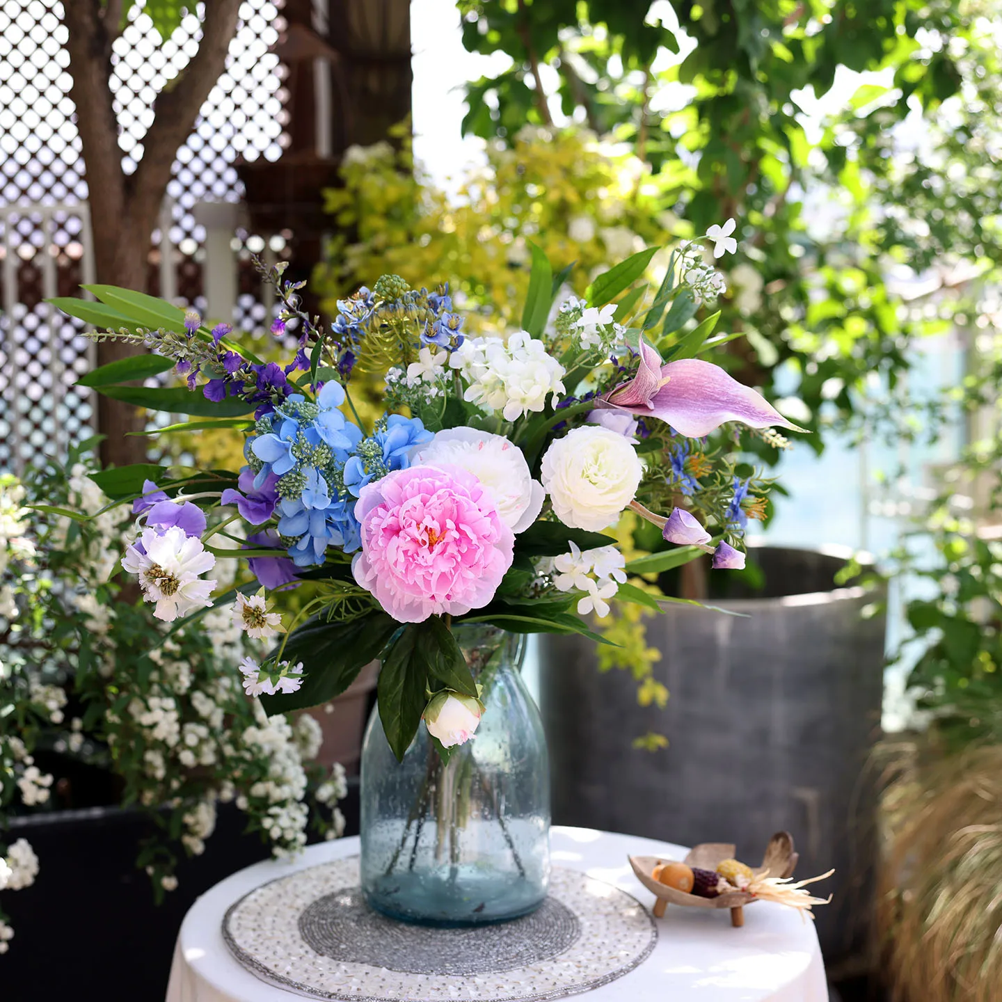 

Simulation peony flower ornament dining table floral coffee table bouquet