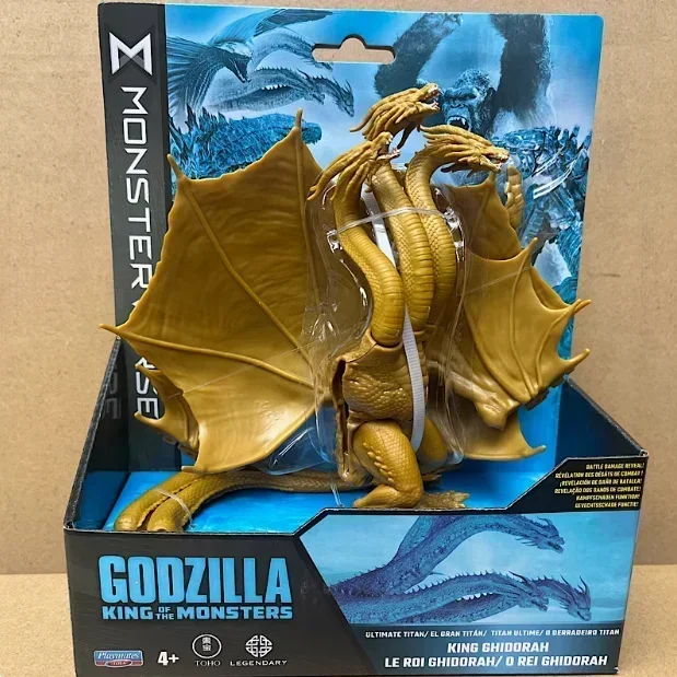 New Playmates Godzila X Kong Action Figures Shimo King Figura Ghidorah Shimo Tiamat Figure Empire Anime Figure Christmas Gift