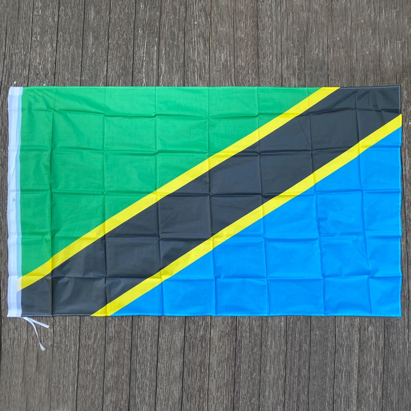 

xvggdg Tanzania flag Banner 90*150cm Hanging Tanzania National flag