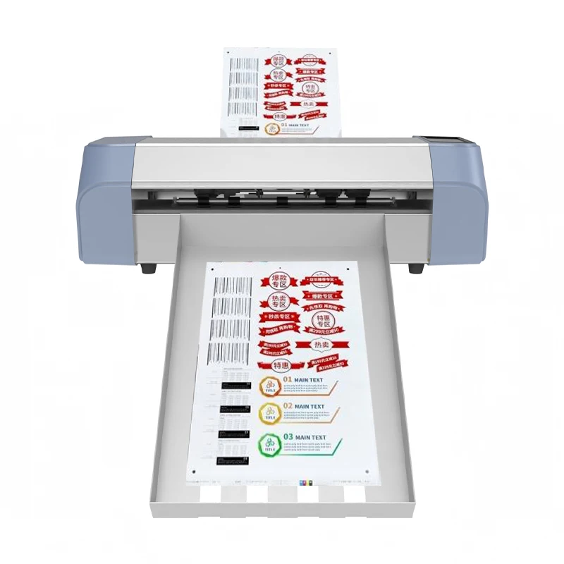 

High-Speed A3 Paper Automatic Die Cutting Machine Easy-to-Cut Auto Feed Sheet Label Sticker Cutter Compatible SignMaster