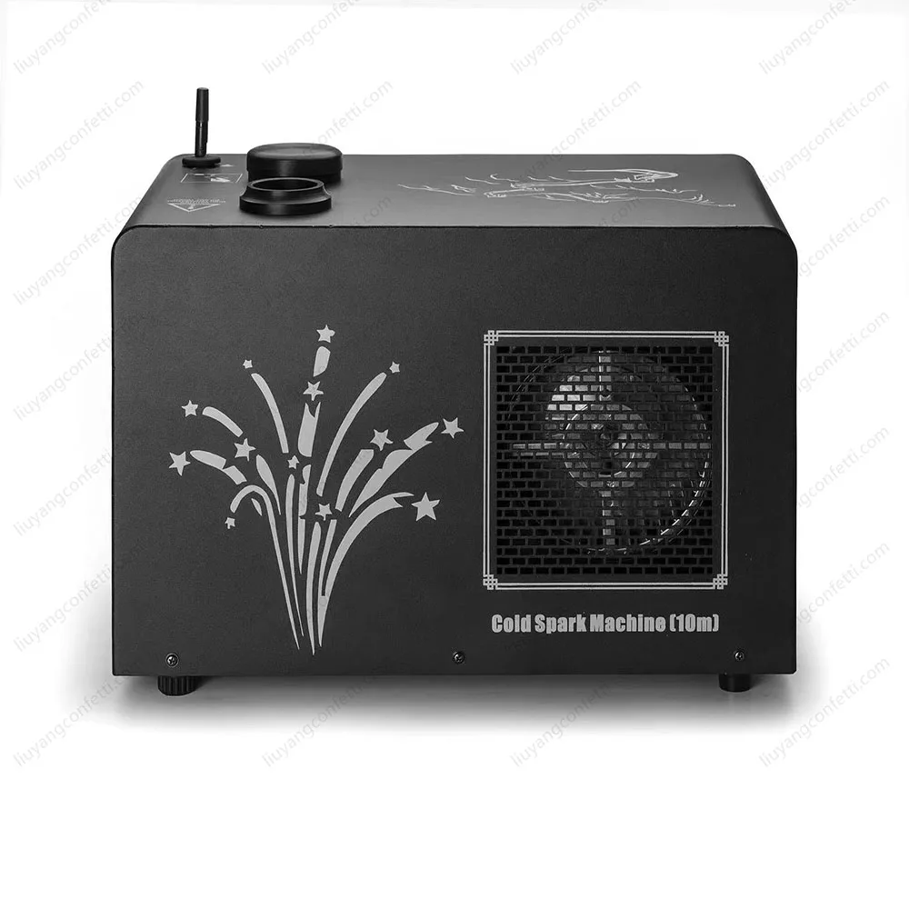 

10M Concert Wedding Stage Equipment Spark Cold Machines With DMX 1600W With Remote Control Stage Machine