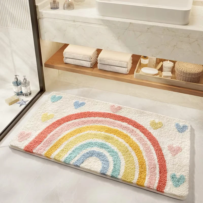Vikama Luxury Soft Imitation Cashmere Carpet, Suitable For Entrance Doors, Bedrooms, Stairways, And Bathroom Floor Mats.