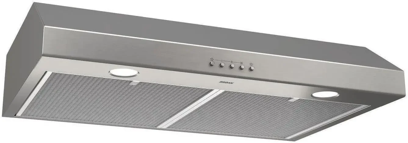 Range Hood with LED Lights ADA Capable, 375 Max Blower