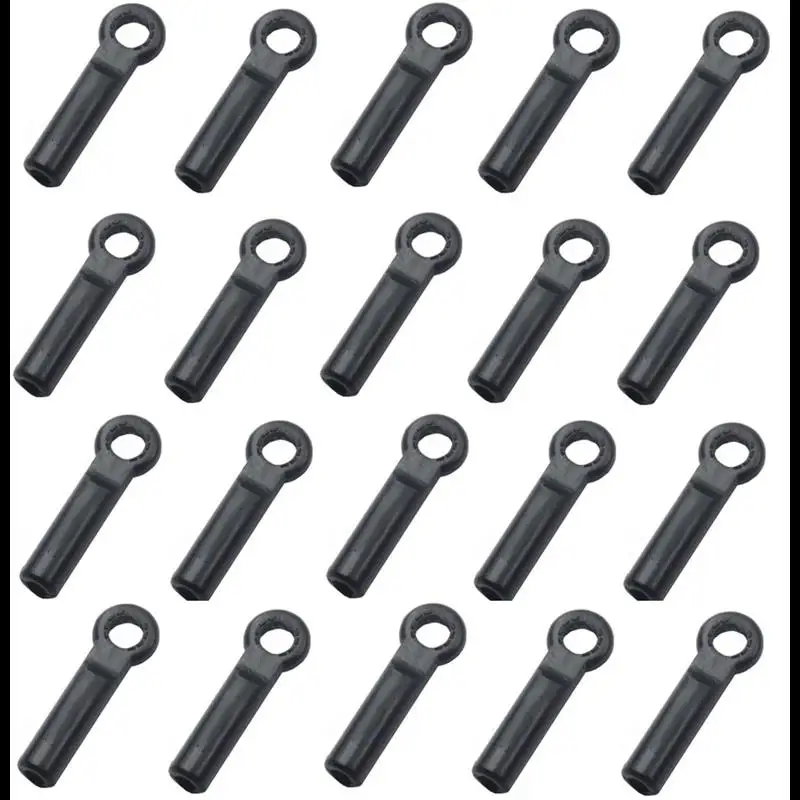 

20pcs 20.5x2.6/20.5x2.0/13x2.0mm M2 M2.6 4.75mm Universal Ball End Pull Rod Joint Buckle Linkage Connector for RC Airplane Model