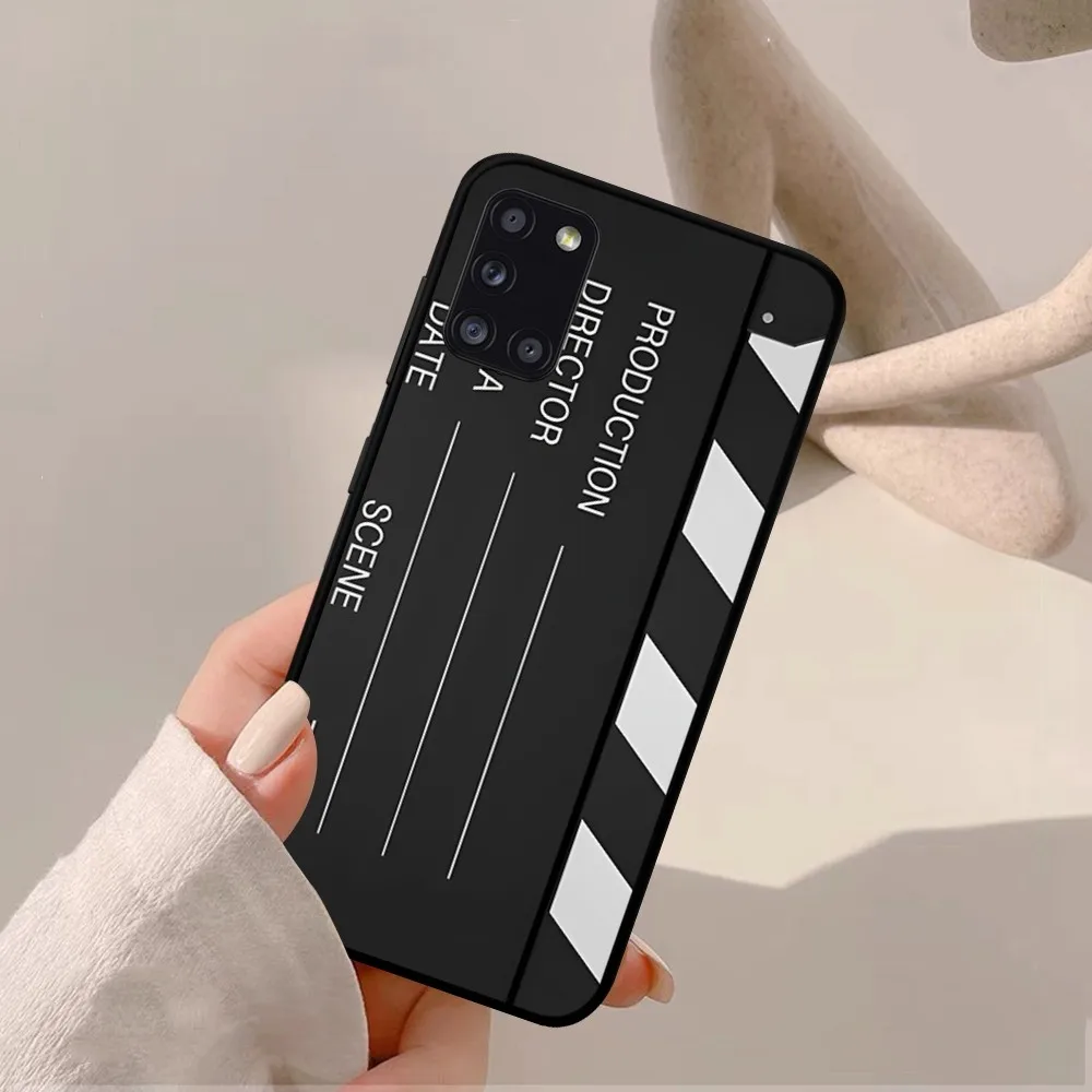 Movie Clapperboard Phone Case For Samsung A 10 11 12 13 20 21 22 30 31 32 40 51 52 53 70 71 72 73 91 13 shell