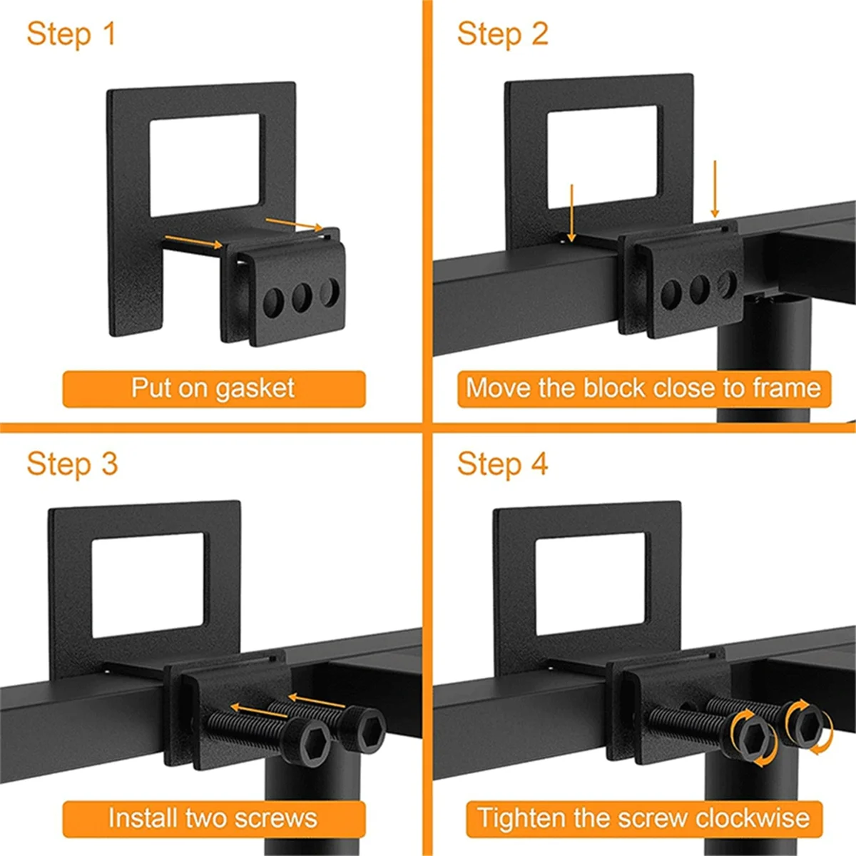 AAAE Juntas de colchón antideslizantes para marco de cama, soporte de colchón de 6 piezas en colocar pinza, deflector antideslizante apto para metal