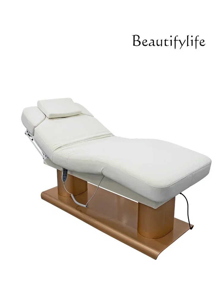 High-End Electric Beauty Bed Beauty Salon Overall Lifting with Constant Temperature Heating Massage Couch Physiotherapy Bed