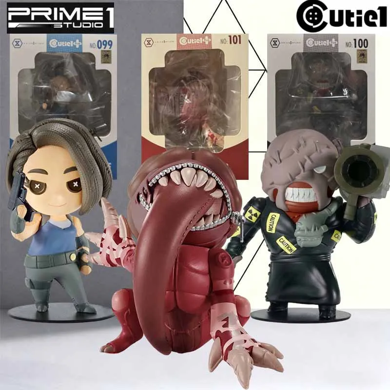 الأصلي أطقم منمذجة Cutie1 099 جيل فالنتين 100 NEMESIS 101 LICKER أنيمي نموذج لجسم اللعب نموذج هدايا للأولاد تحصيل