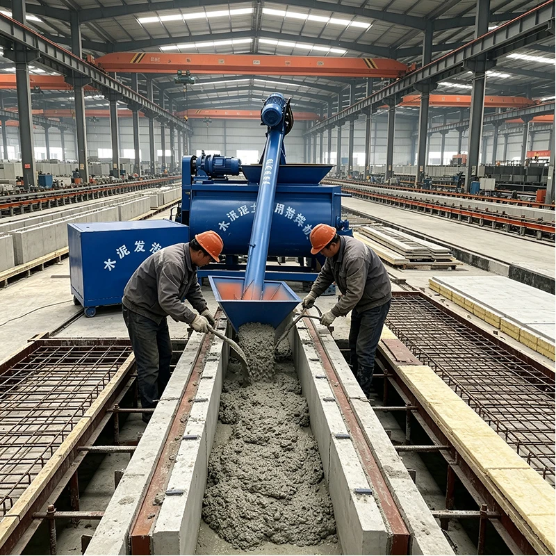 Industrial Foam Concrete Machine Hydraulic Cement Mixer Pump for Lightweight Concrete Production and Construction Applications