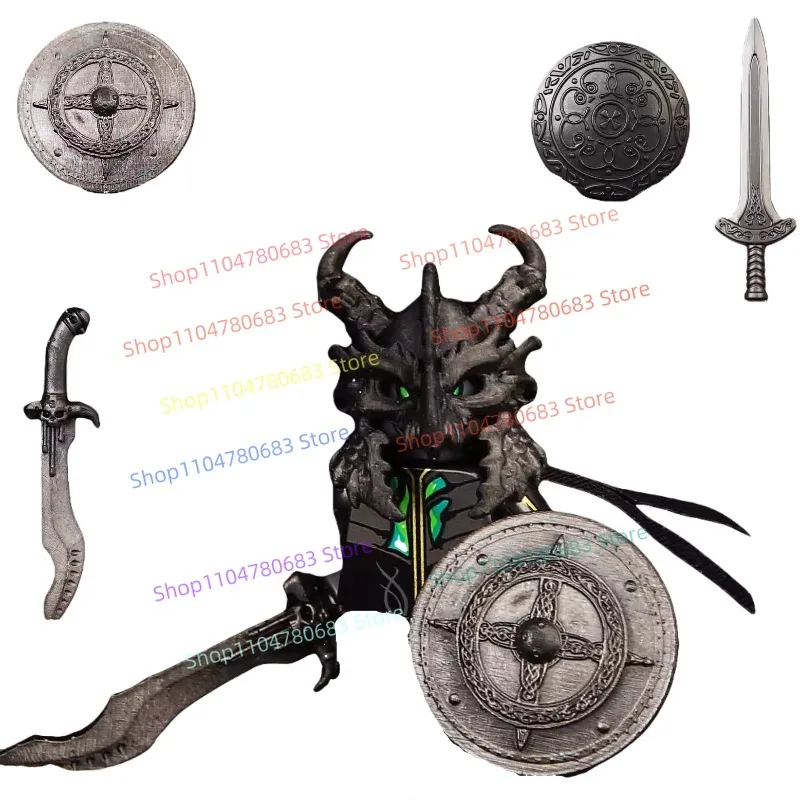 

MOC Building Blocks Skeleton General Mini Figure Assembly Model - Anime & Cartoon Toy, Decoration, Gift and Collectible