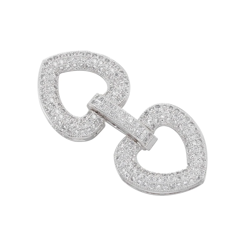 Verschiedene Haken für Schmuckherstellungszubehör, DIY-Haken, Zubehör, Zirkonia-Verbinder für Armbänder: VK163