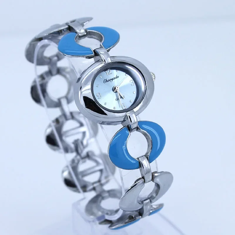 10pcs/Lot Mixed Color Bulk Fashion  Girl Lady Women Alloy Strap Quartz Dress Casual Wristwatch