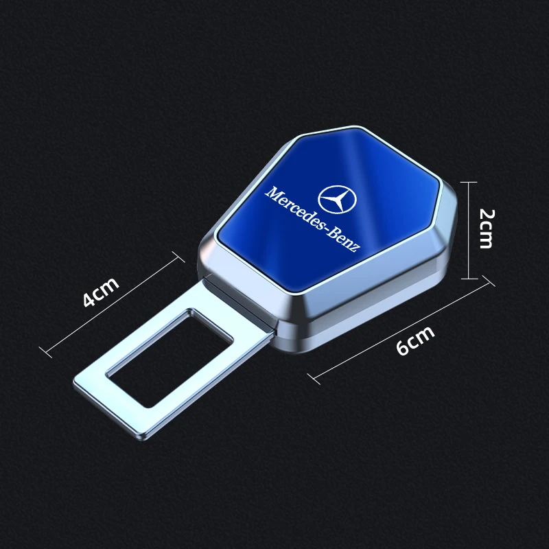 Hebilla de bloqueo de asiento de seguridad para coche, extensor de enchufe piezas para Mercedes Benz AMG Smart, W205, C300, W203, W206, W108, W124,