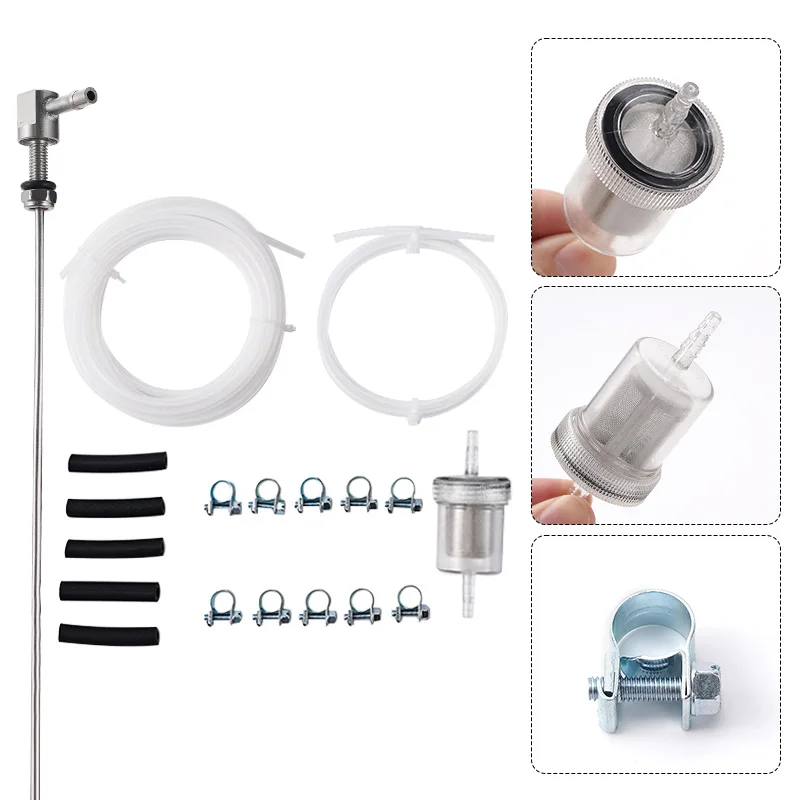 1 Set Ölabsauger für Standheizung, Kraftstofftank-Standrohr-Kit, austauschbar für Eberspacher/ Webasto Heizung, Diesel-Schlauchklemme – Detail 7