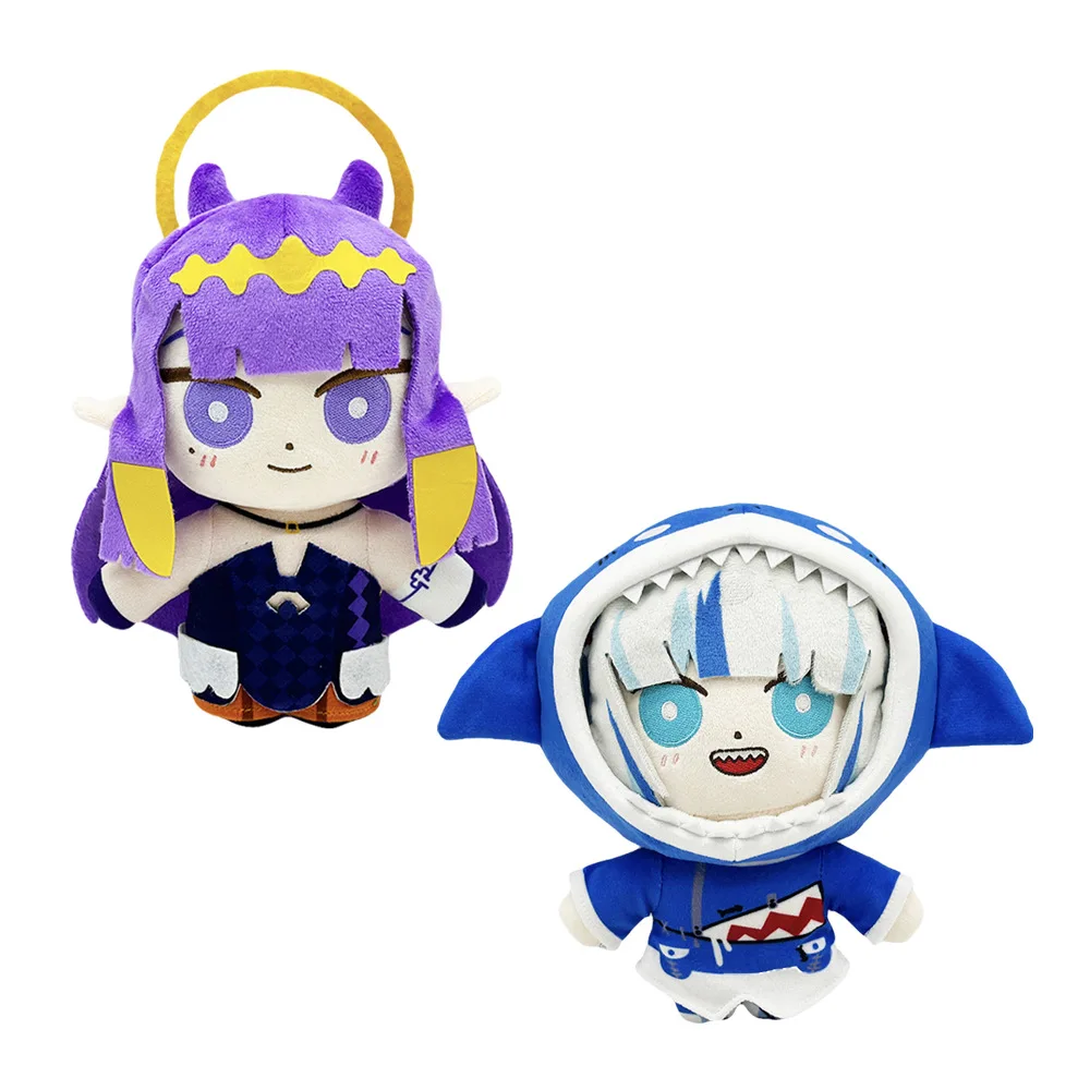 

Игра аниме Vtuber Hololive Gawr Gura косплей акула мягкий плюш 20 см мультяшная подушка талисман Рождественский подарок