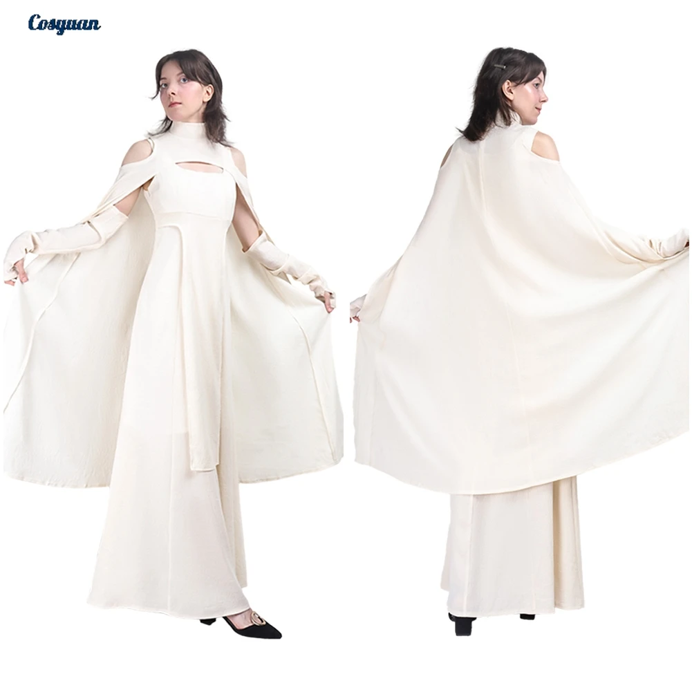 

Фильм Космическая битва Косплей Платья Плащ Одежда Женская вечеринка Маскировка Костюм на Хэллоуин Карнавальные наряды для ролевых игр Костюмы