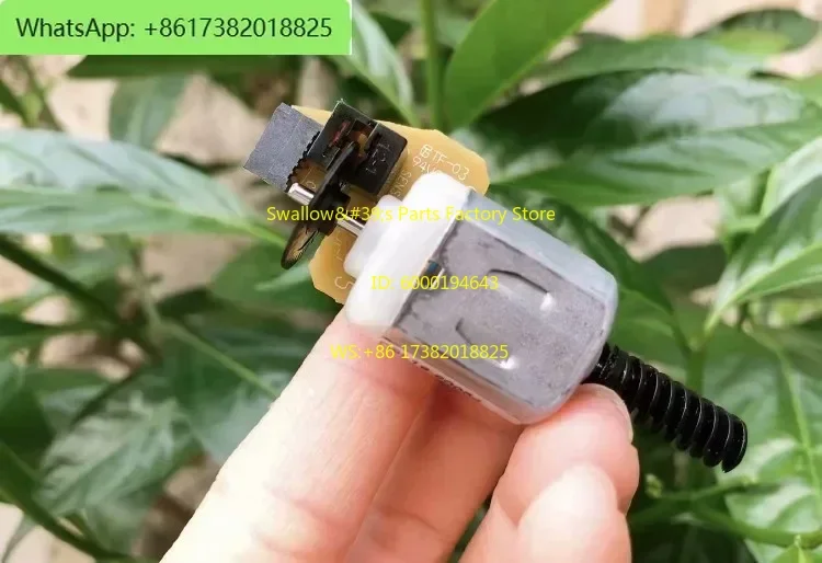 130 miniature carbon brush motor speed measurement motor, two-phase photoelectric encoder code disk speed measurement servo