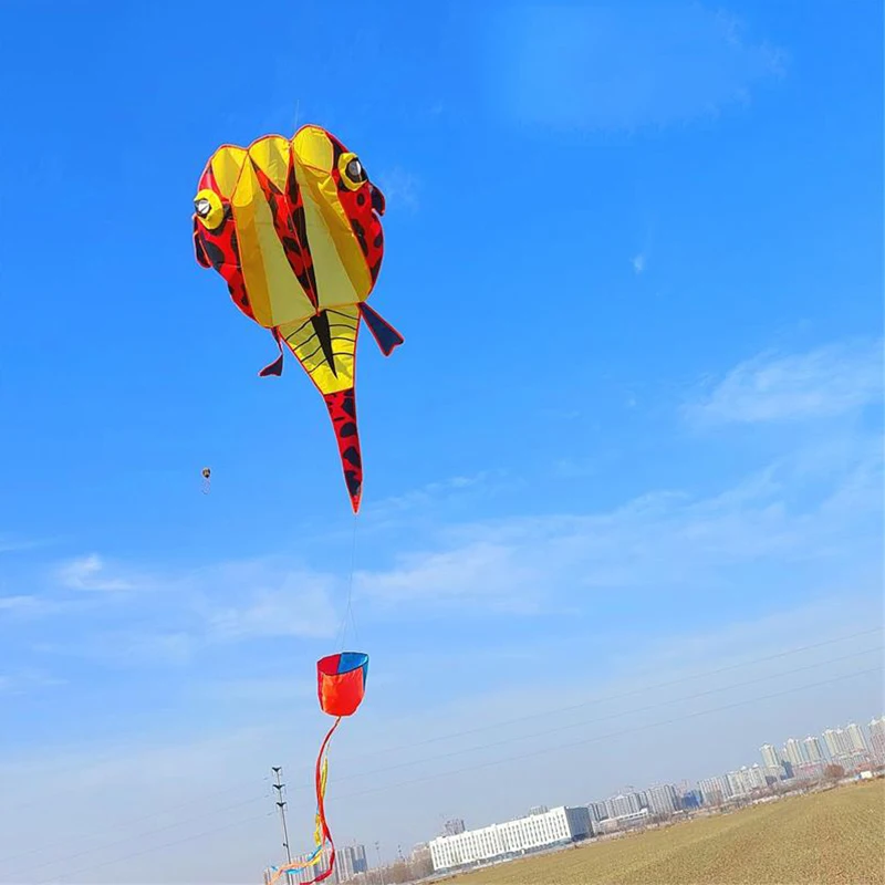 L\'aquilone senza cornice con aquilone animale 3D morbido per bambini è facile da volare interazione genitore-figlio resistente allo strappo e